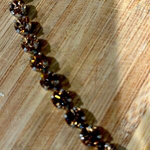 Gold Swarovski Crystals Bracelet new